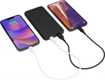 סוללת גיבוי בנפח 10000mAh בעלת שני חיבורים מבית mophie 3