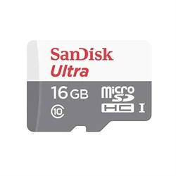 כרטיס זכרון Sandisk Ultra MicroSD 16GB סנדיסק