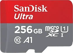 כרטיס זכרון Sandisk Ultra MicroSD 256GB סנדיסק