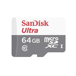 כרטיס זכרון Sandisk Ultra MicroSD 64GB סנדיסק