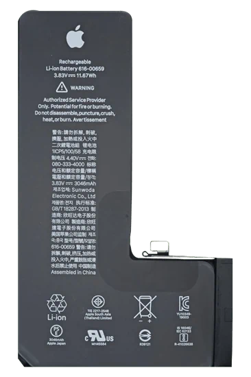 ‏החלפת סוללה Apple iphone 11 pro max אפל